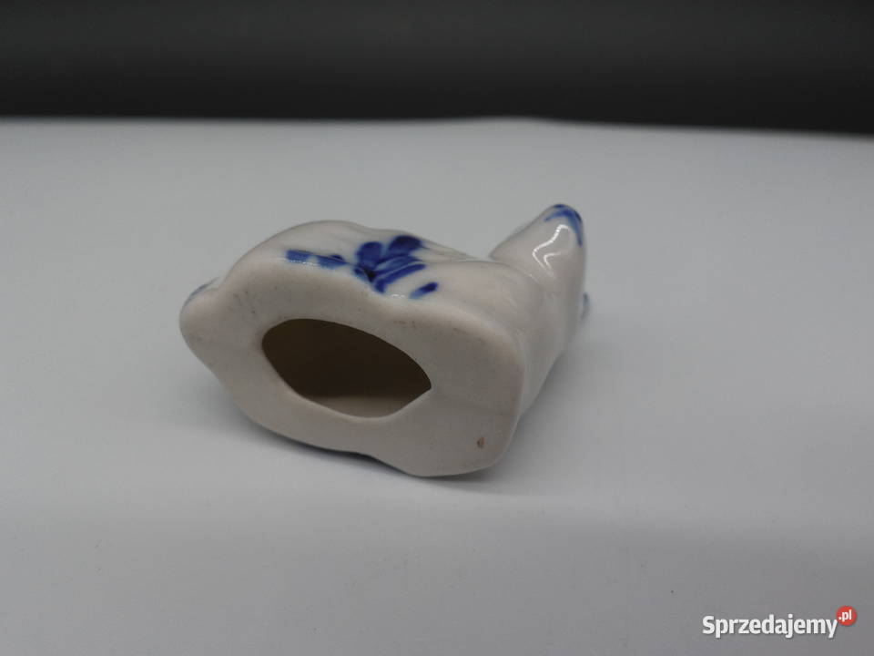 Miniaturowa Porcelanowa Figurka Królik Zajączek Raszków