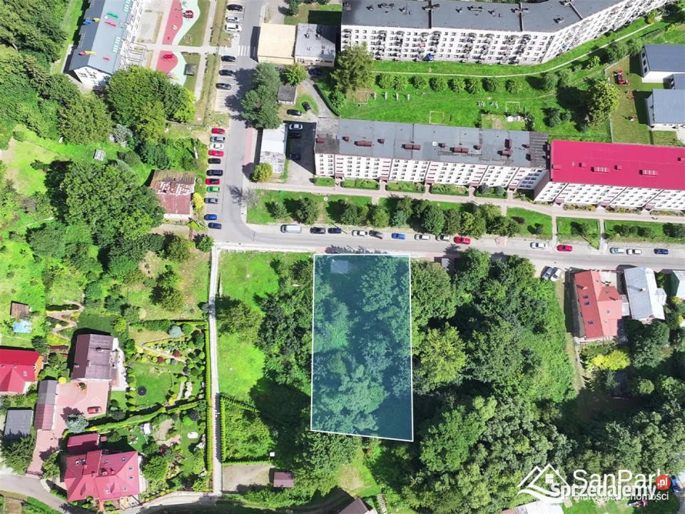 Grunt 1620m2 Lesko podkarpackie