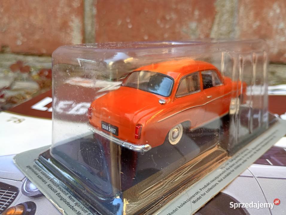 SYRENA 105 model 143 kultowe auta deagostini