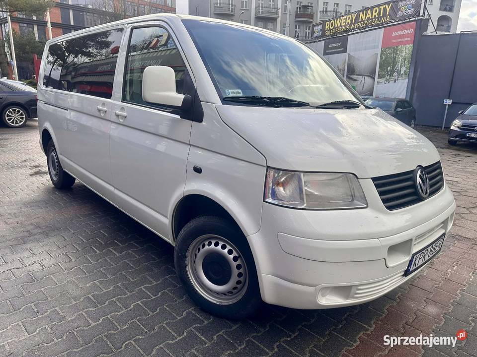 VW T5 19TDI 9os salon Transporter Wrocław