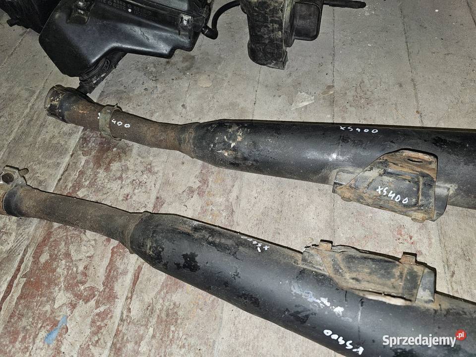 Yamaha XS 400 wydech rury wydechowe tłumik Jelenia Góra sprzedam