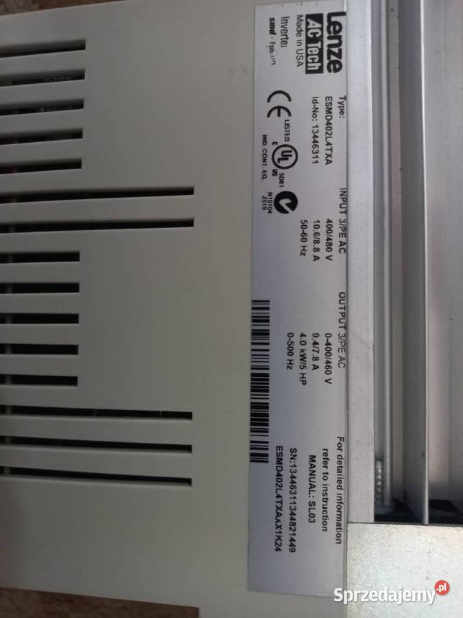 Lenze SMD 4KW Bielsko-Biała sprzedam