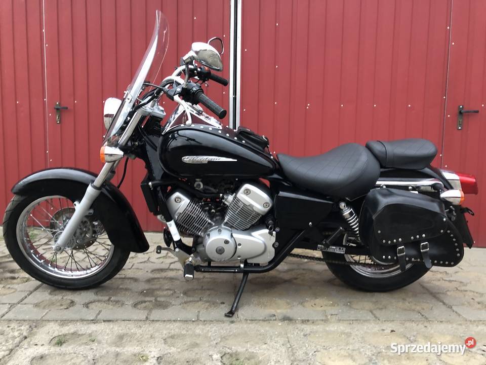 Honda Shadow VT 125 C Piękna NOWA tłumik SILVER Żyrardów