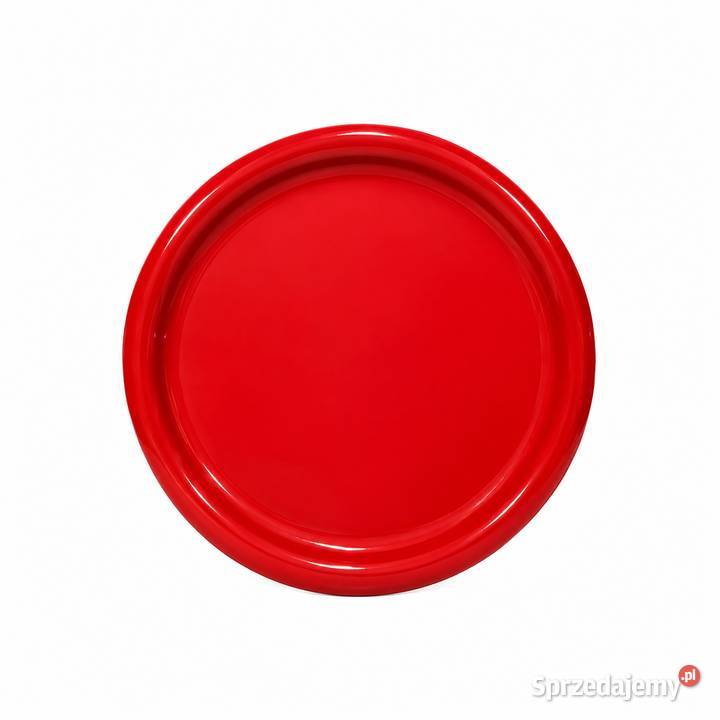 Klasyczny Czerwony Talerz Obiadowy Wchtersbach