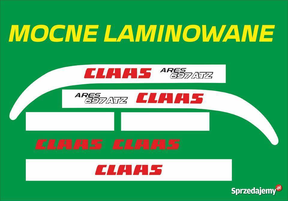 naklejki claas 697 atz Jeżewo