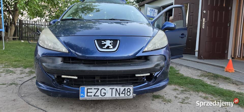 Peugeot 207 14 hdi 2007 sprawna klima Lichawa sprzedam