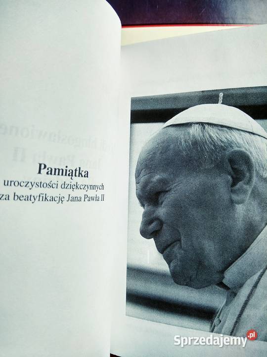 Książki o papieżu antykwariat religijny Warszawa