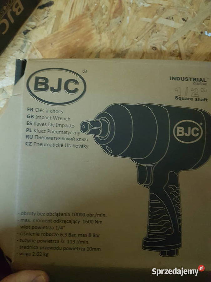 KLUCZ PNEUMATYCZNY do kół 12 BJC105 1600 nm Elektryczne Głogowa