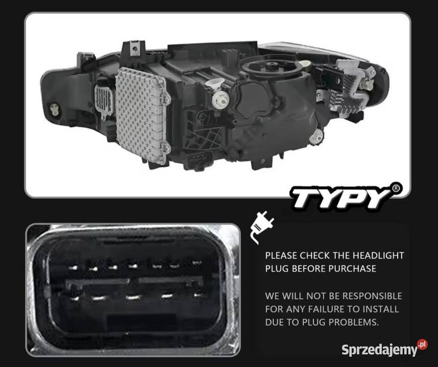 NOWE lampy przednie lampa przód BMW F30 F31 F80 Bełchatów sprzedam