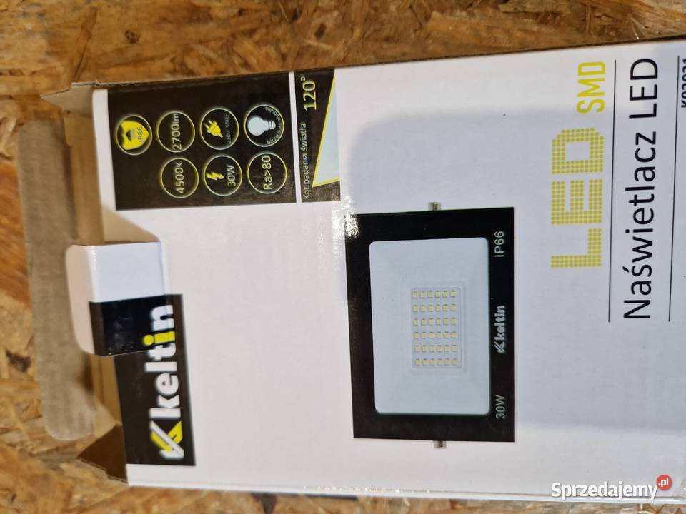 Naświetlacz LED 30W barwa biała neutralna 4500K Głogowa