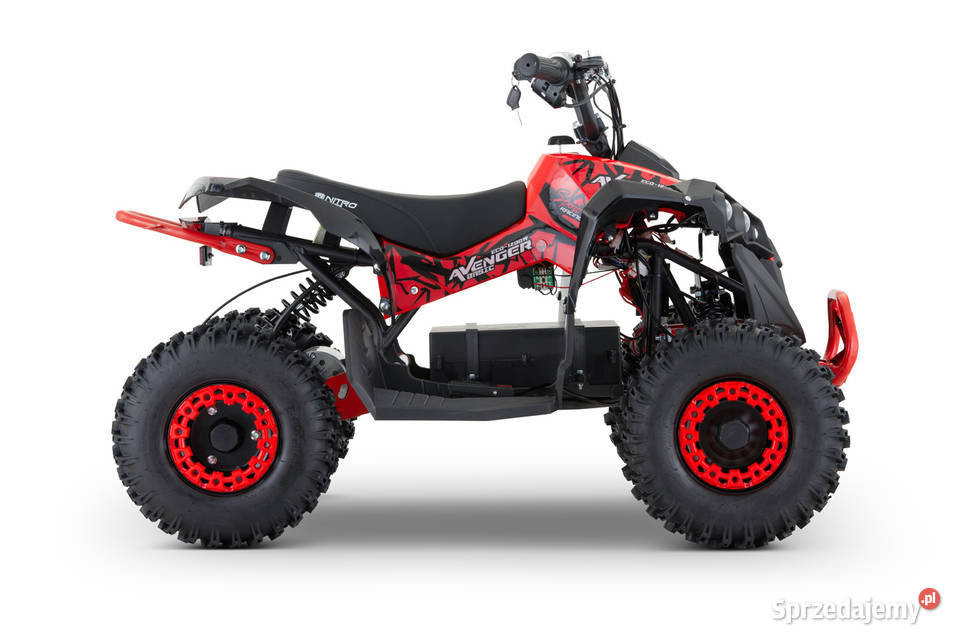 Avenger BIG 1200W 48V Elektryczny Quad Dziecka Alkomaty i ustniki