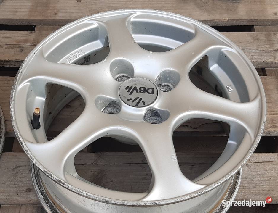 4 FELGI ALUMINIOWE RIAL 6JX14H2 4X108 ET38 FIAT Mielęcin sprzedam