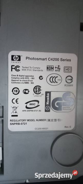 HP Photosmart C4280 drukarka skaner USB Drukarki i skanery Elbląg