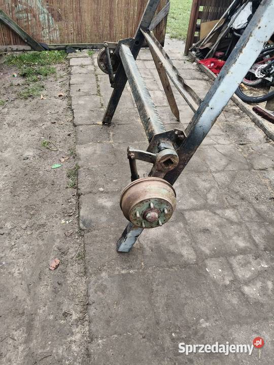 Oś do przyczepki lawety hamowana kujawsko-pomorskie Radziejów