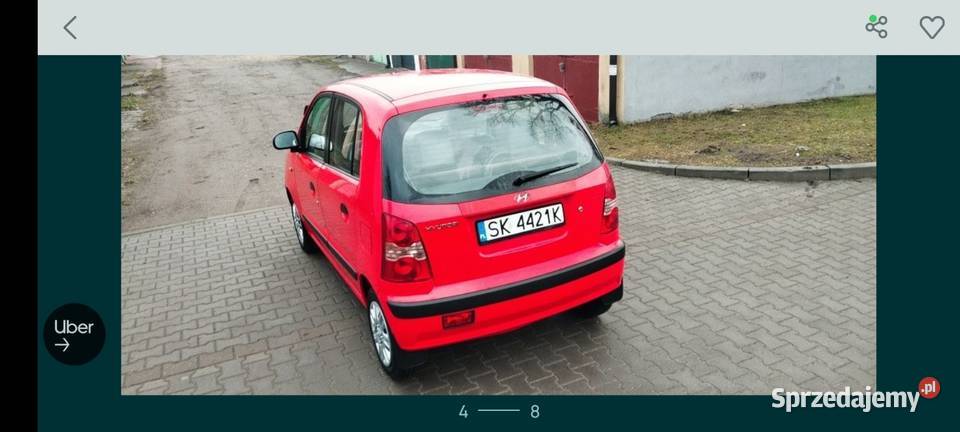 Hyundai Atos Prime 10 16V 63 2007 r 4/5 Bytom