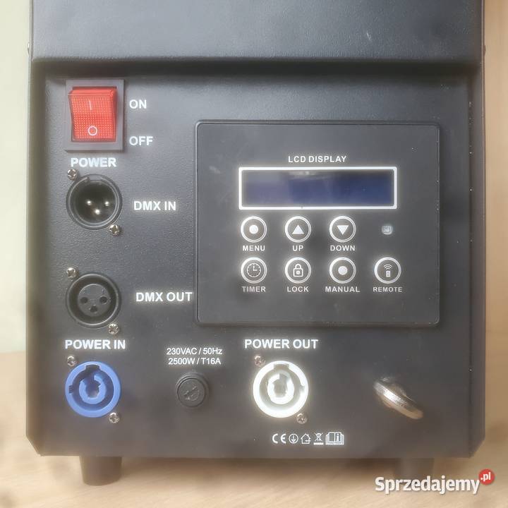 Wytwornica dymu Light4Me JET2500 2500 W Pozostałe Koło