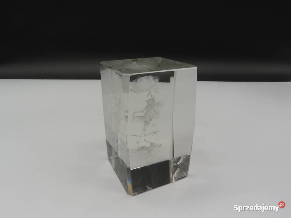 Trójwymiarowy grawerowany laserowo szklany Porcelana i szkło Raszków