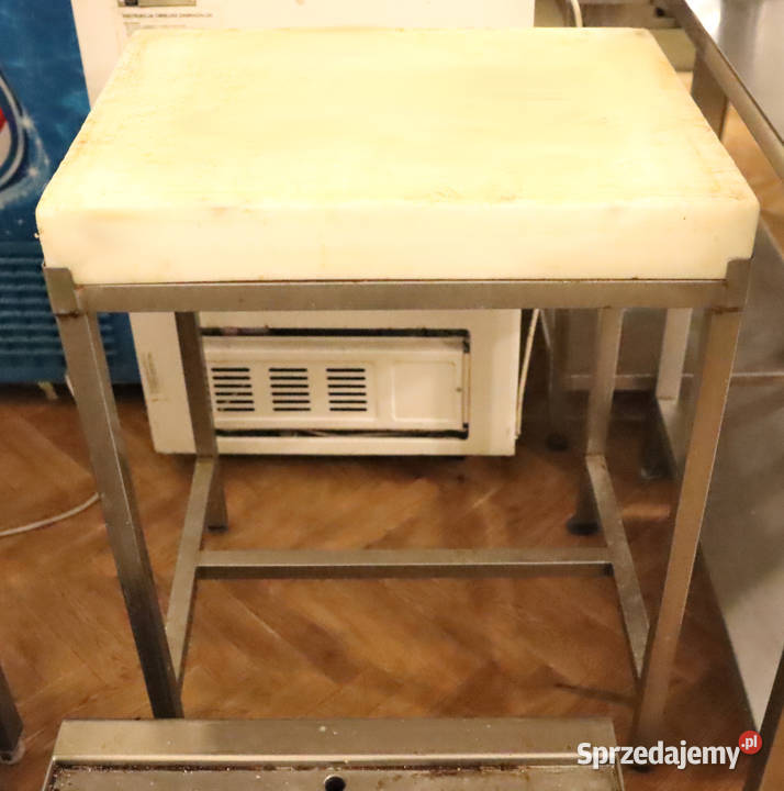 Kloc masarski rzeźniczy z blatem z polietylenu Pszczyna sprzedam
