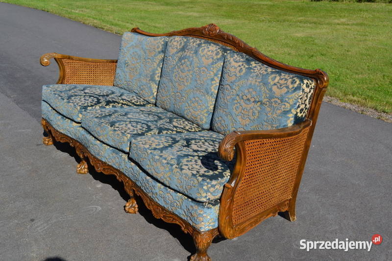 Sofa trzyosobowa w stylu Chippendale 198 FiaF Szczecin