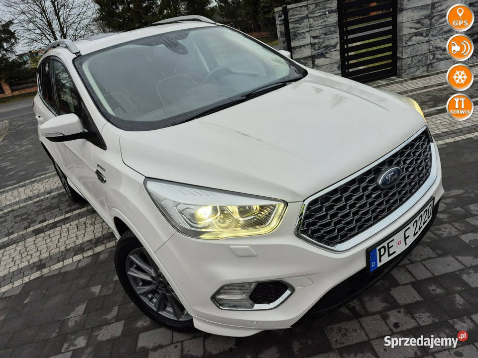 Ford Kuga ledy navi manual lift bez rdzy II 2012 kurtyny powietrzne Kuga Drelów sprzedam