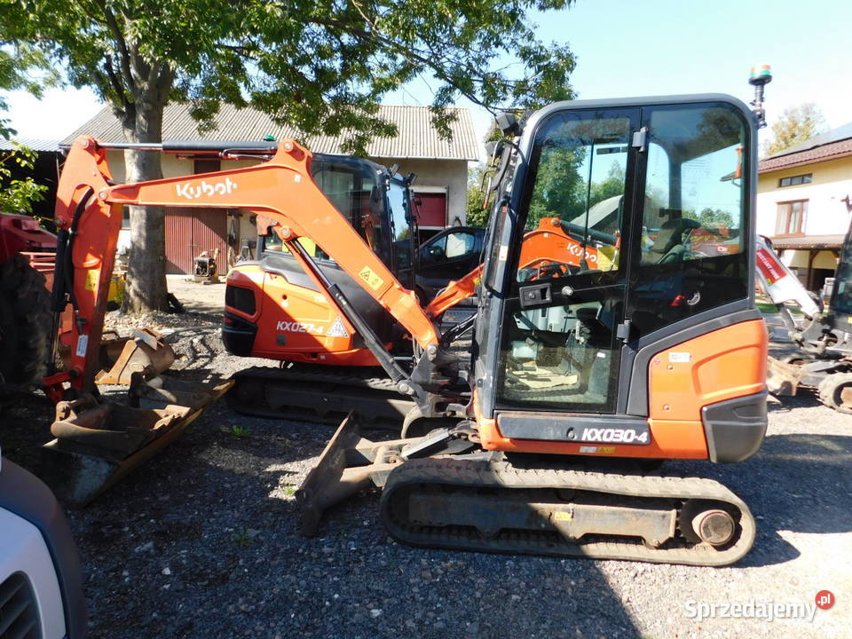 Minikoparka Kubota kx0304 waga 286t kx027 u27 Koparki Kraków