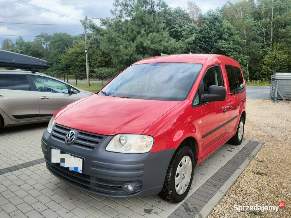 Volkswagen Caddy LIFE hak LPG klima grzane ASR (kontrola trakcji) Caddy Chełm Śląski