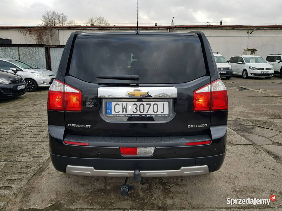 Chevrolet Orlando 18 Benzyna Klimatronik 7 osób Orlando Włocławek