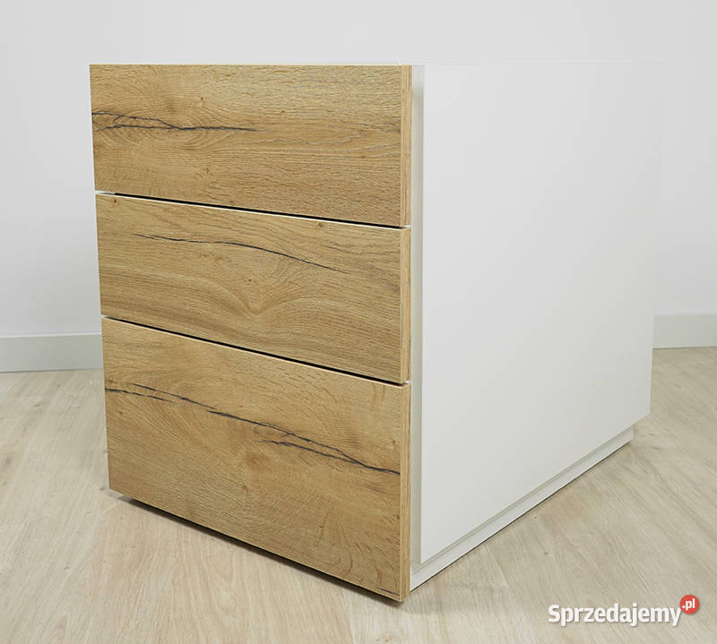 Biurko Neptun kontenerek Halifax naturalny 160 68cm Biłgoraj