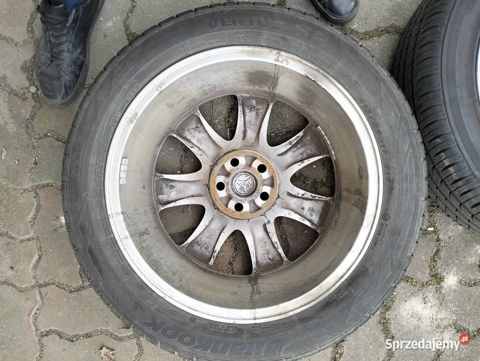 Felgi z oponami letnimi Toyota Avensis t25 r17 Starogard Gdański