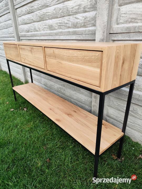Konsola dębowa loft Zduńska Wola