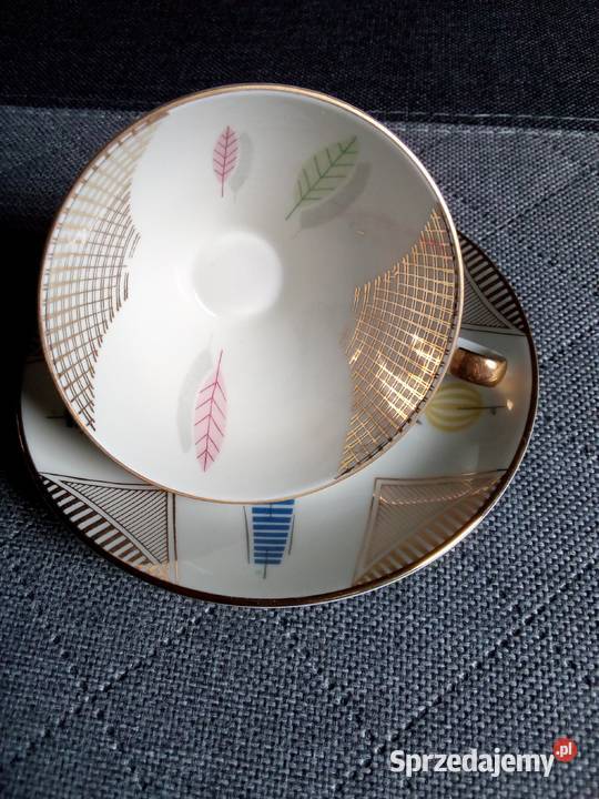 Przepiękne duo Porcelana i szkło Częstochowa sprzedam