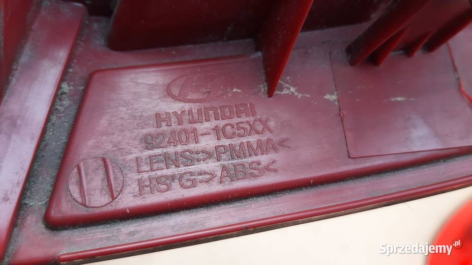 lampa tył tylna prawa lewa hyundai getz lift fl Lampy tylne Dębno