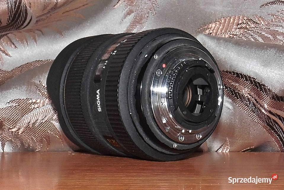 Obiektyw szerokokątny Sigma 1224 D DG HSM EX mazowieckie