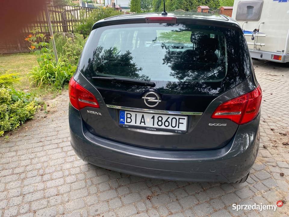 Opel Meriva 14 benzGAZ opłacony 2016r benzyna+LPG Białystok