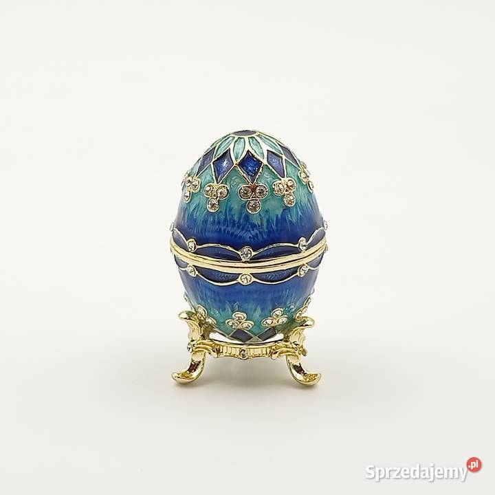Jajko jajo faberge pojemniki szkatułka