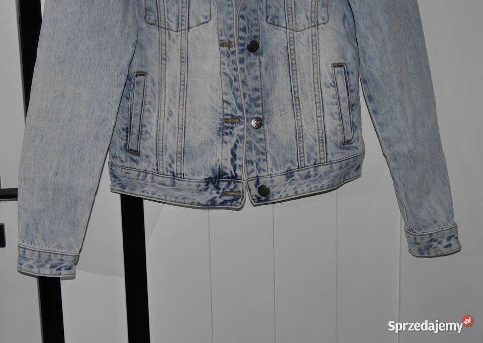 Cropp świetna katana marmurek 34 XS niebieski Moda i Styl Wrocław