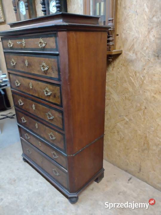 Komoda z szufladami Szyfoniera Biedermeier