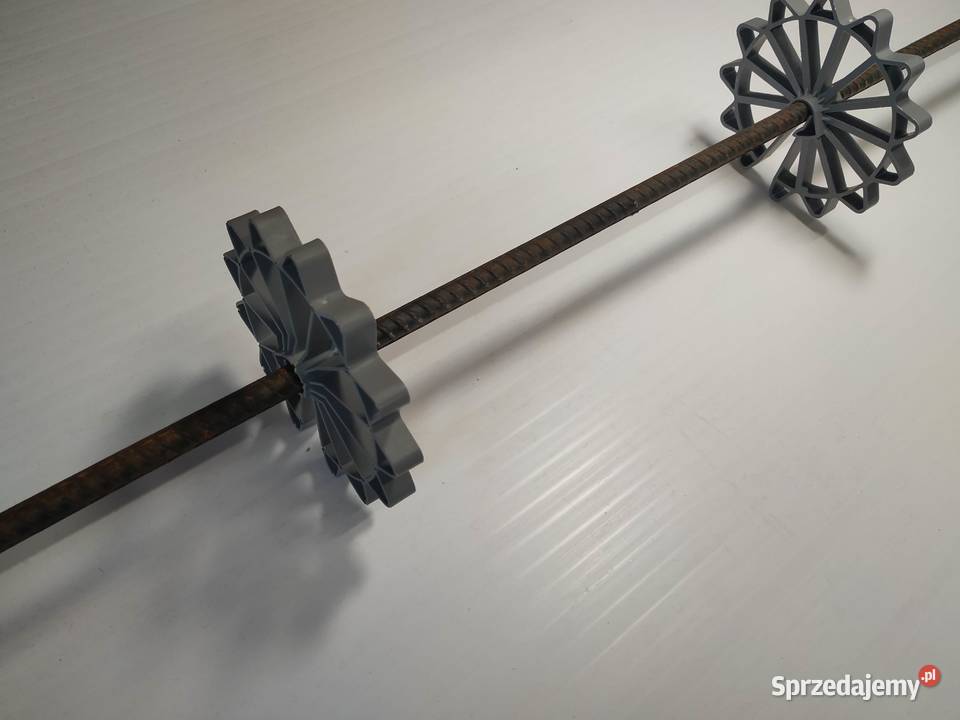 Dystanse do zbrojenia gwiazdka 50mm pręt 416mm