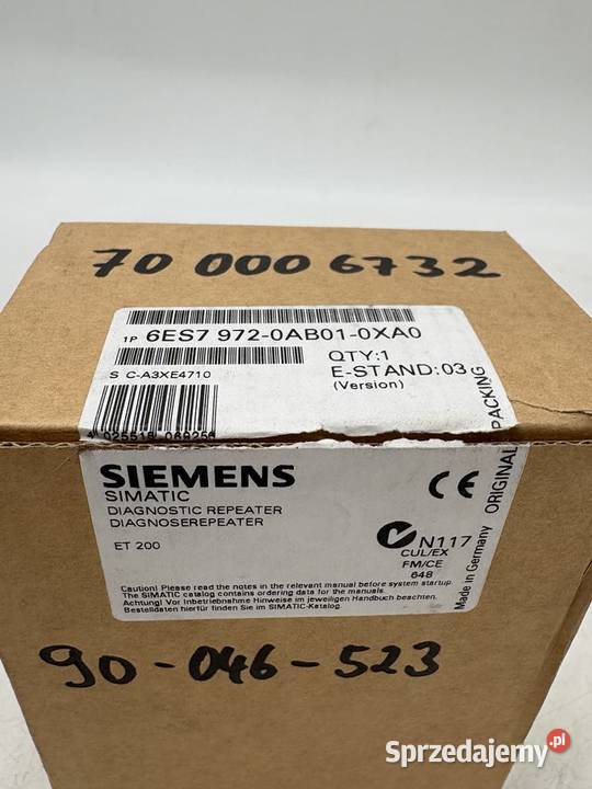 Siemens 6ES79720AB010XA0 Diagnostic Repeater Warszawa
