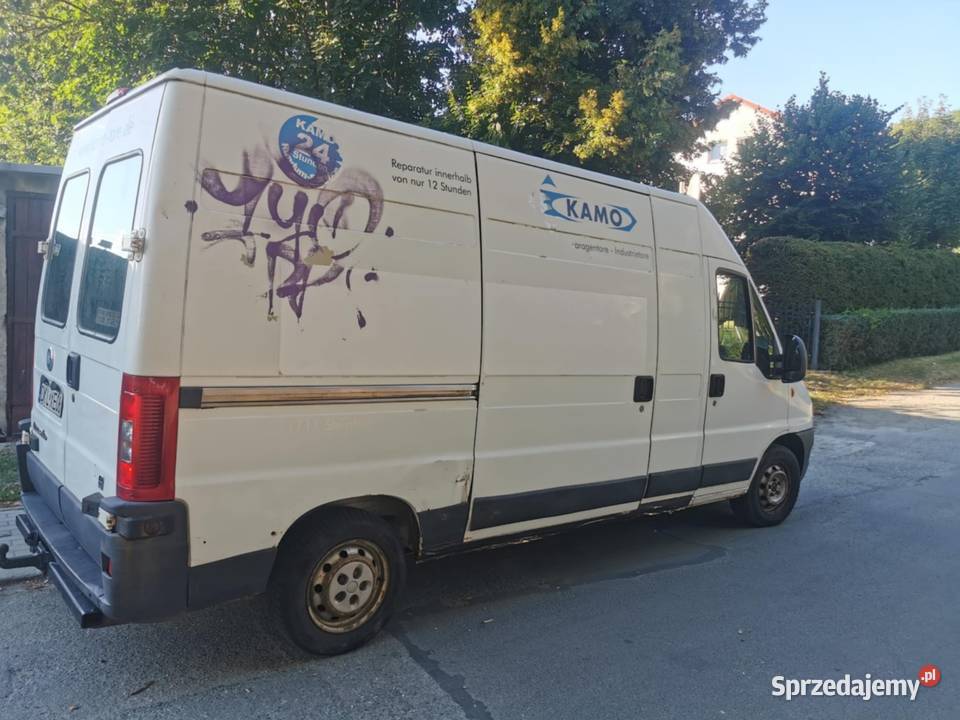 Fiat sucato wlaśćiciela 28 jtd drzwi odsuwane Kłodzko