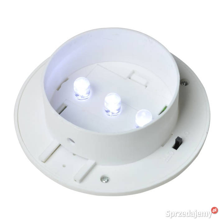 Solarne lampy ogrodzeniowe LED 12 białe WM277123 Warszawa