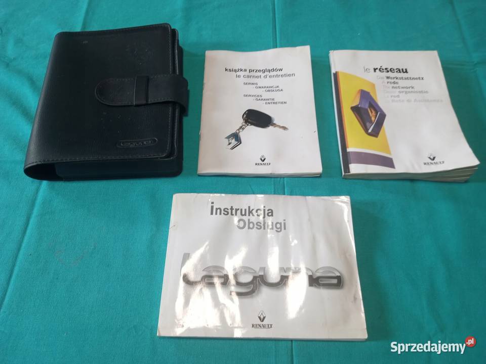 RENAULT LAGUNA 1 Instrukcja Obsługi książka ser Łódź
