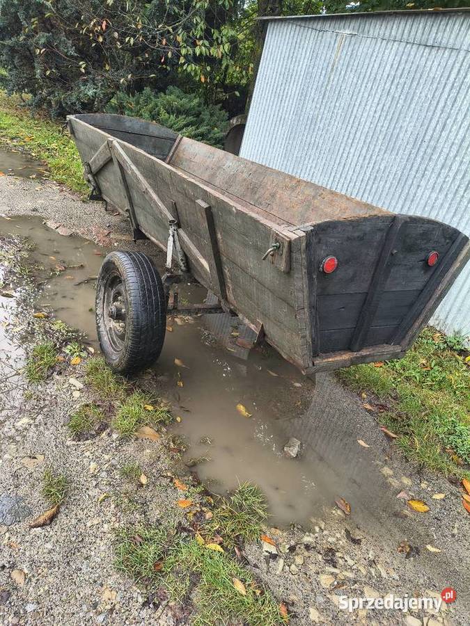 Dwukółka wóz przyczepka Blizne