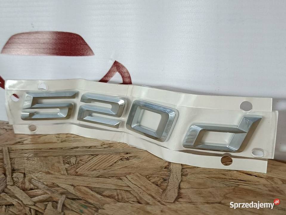 BMW 5 G30 G31 NAPIS CHROM LOGO EMBLEMAT KLAPY