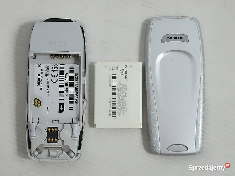 Uszkodzona Nokia 3410 Made in Germany ładowarka Nokia Biłgoraj