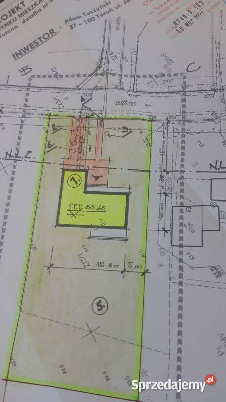 Dom Turzno Smaruj Okrężna 6 Torunia 2016zł/m2 Nieruchomości Toruń