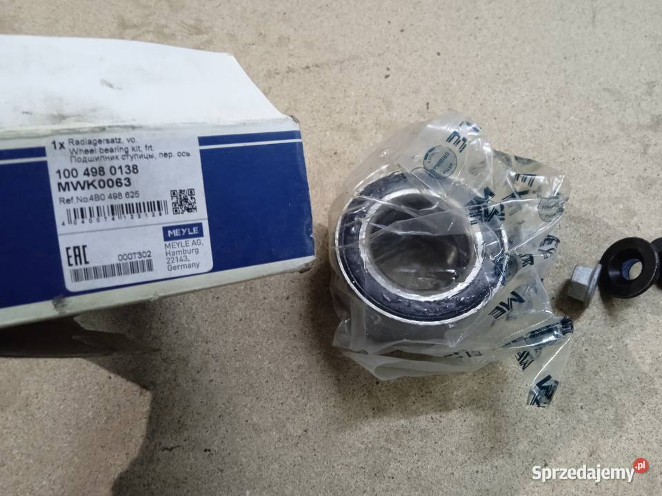 audi a4 a6 skoda vw passat łożysko Meyle 100 498 Rok produkcji 2020 Przemyśl sprzedam