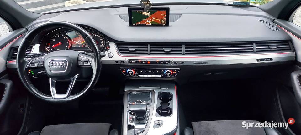Audi Q7 S Line Quattro Salon Piękny Rejestracja podgrzewane fotele Dzierżoniów