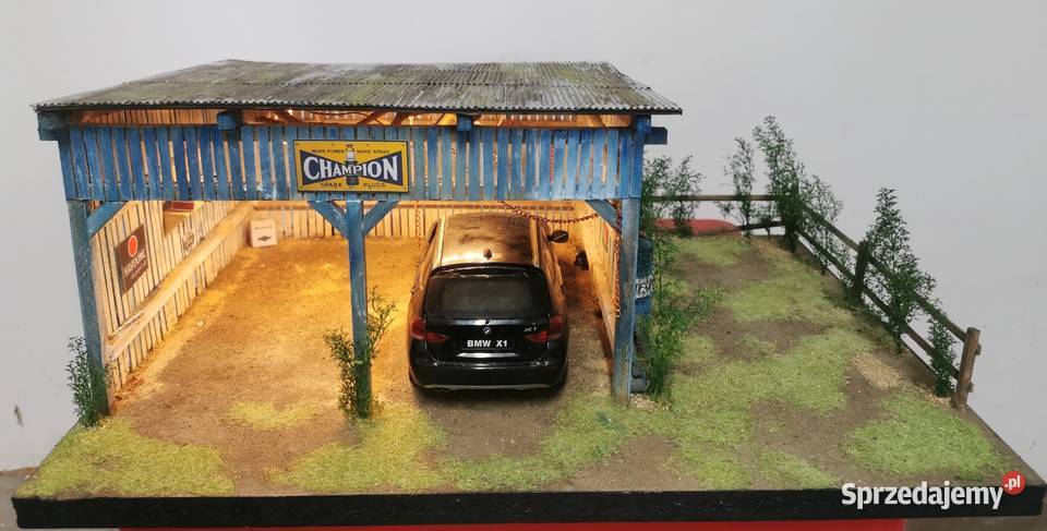 Diorama 118 Makieta autoart kyosho norev solido Modelarstwo Kraków
