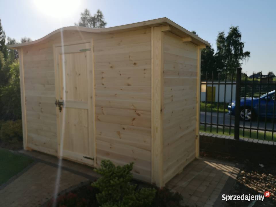 Domek narzędziowy poszerzany 314 x 15m z dachem Kalety